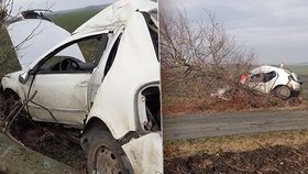 Fatální autonehoda u Dubečna. (8. ledna 2022)