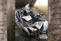 Tragická autonehoda: Řidič (†44) na místě zemřel