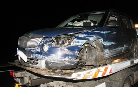 Na autě vznikla škoda dvě stě tisíc korun.