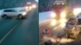 Batole o vlásek uniklo smrti: Při nehodě vylétlo z auta pod kamion!