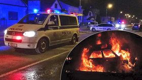 Mladý policista (†25) nezvládl řízení: Spolujezdec Marek uhořel