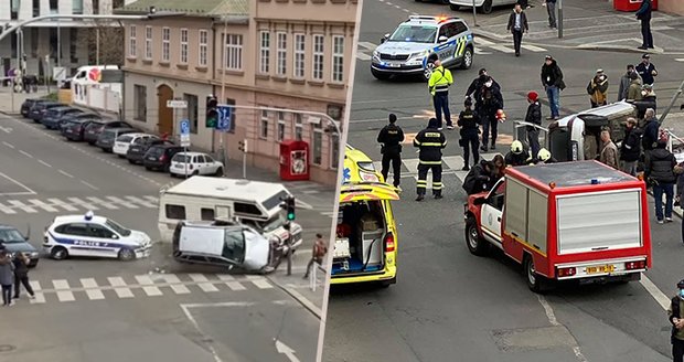 Drsná bouračka při natáčení filmu v Praze: Ve scénáři nebyla! Co se zvrtlo?