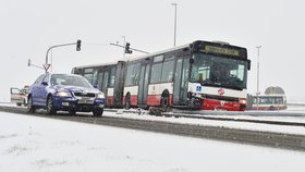 Nehoda se stala v ulici Prosecká