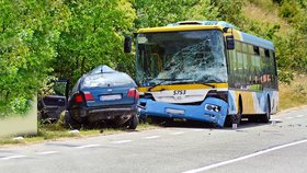 Ondřej pravděpodobně dostal smyk a srazil se s autobusem.