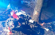 Smrt tří kamarádů (†22, †19 a †18): S autem nabourali do stromu