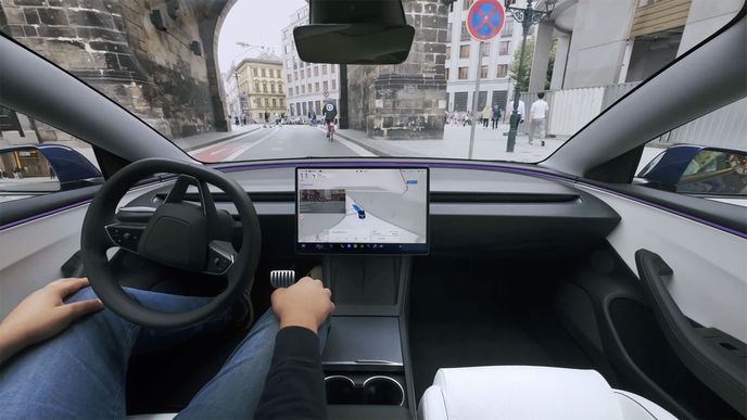 Česko povolilo autopilota od Tesly Česko povolilo autopilota od Tesly