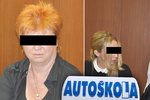 Iveta G. (54, vlevo) a manželé Blanka G. (37) s Tomášem G. (53), všichni šéfové velkých moravskoslezských autoškol, stojí před soudem za údajné podvody s rekvalifikačními kurzy.