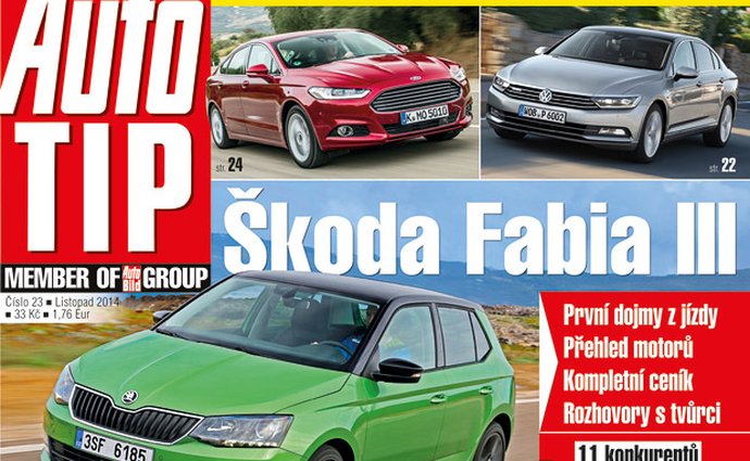 Auto Tip 23/2014: Škoda Fabia III