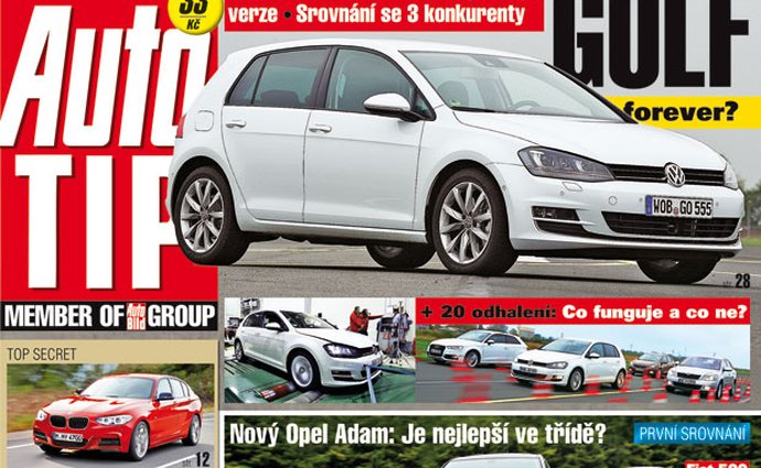 Auto Tip 24/2012: Volkswagen Golf vs. Audi A3 vs. Kia Cee´d vs. Škoda Octavia