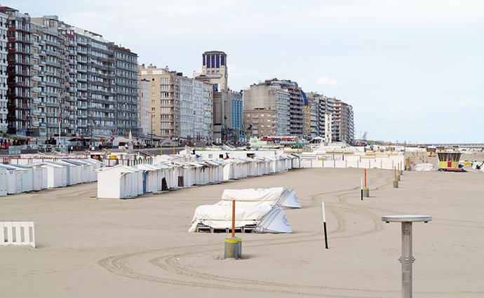 Belgie: Pláže a moře pro otužilce