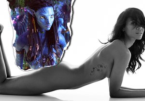 Zoe Saldana se ukázala nahá ještě před tím, než byla těhotná. Je to opravdu nádherná žena!