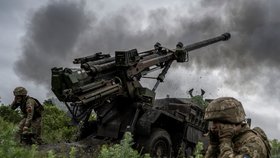 Příslušníci ukrajinské armády u Avdijivky (31. 5. 2023)