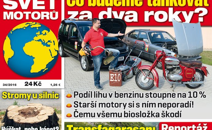 Svět motorů 34/2016: Co budeme tankovat po roce 2018?