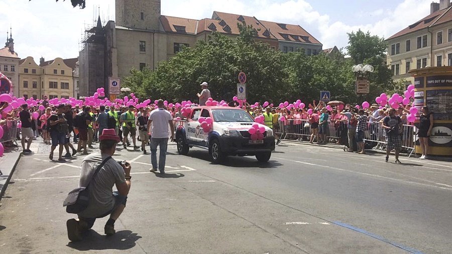 Avon Pochod 2018 - Prahu zaplavila růžová