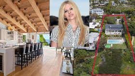 Avril Lavigneová prodává dům v Malibu.