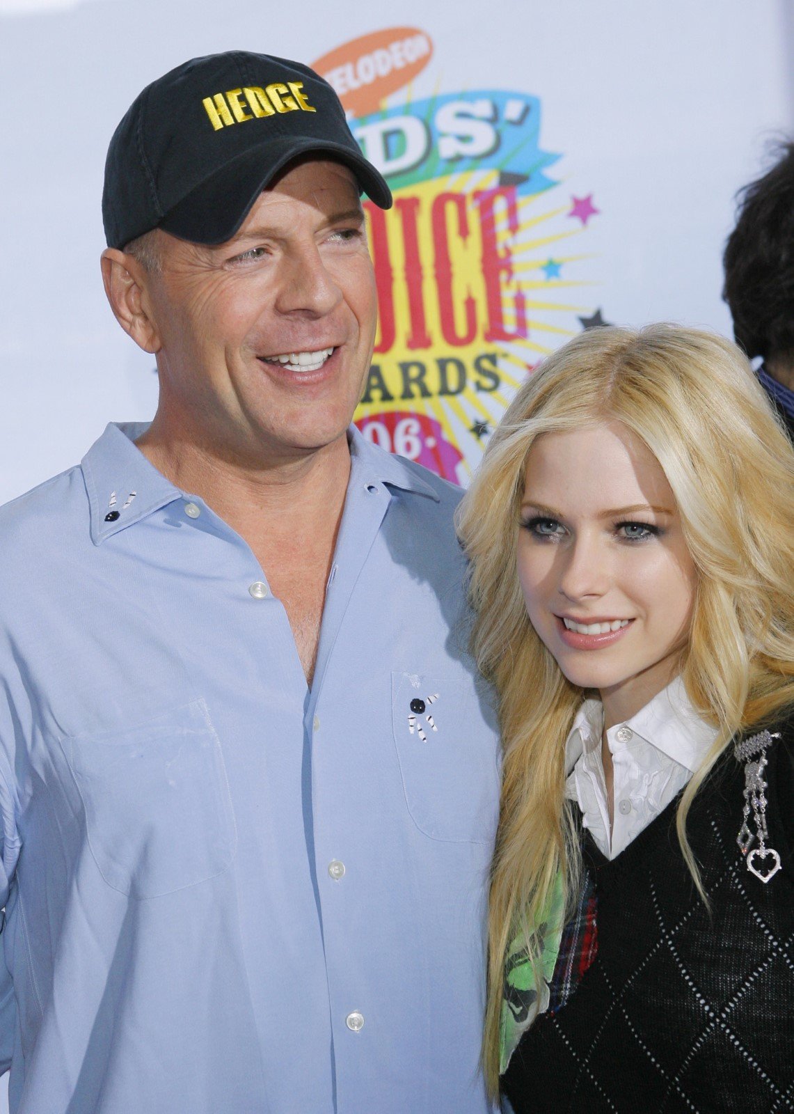 Avril Lavigne a Bruce Willis