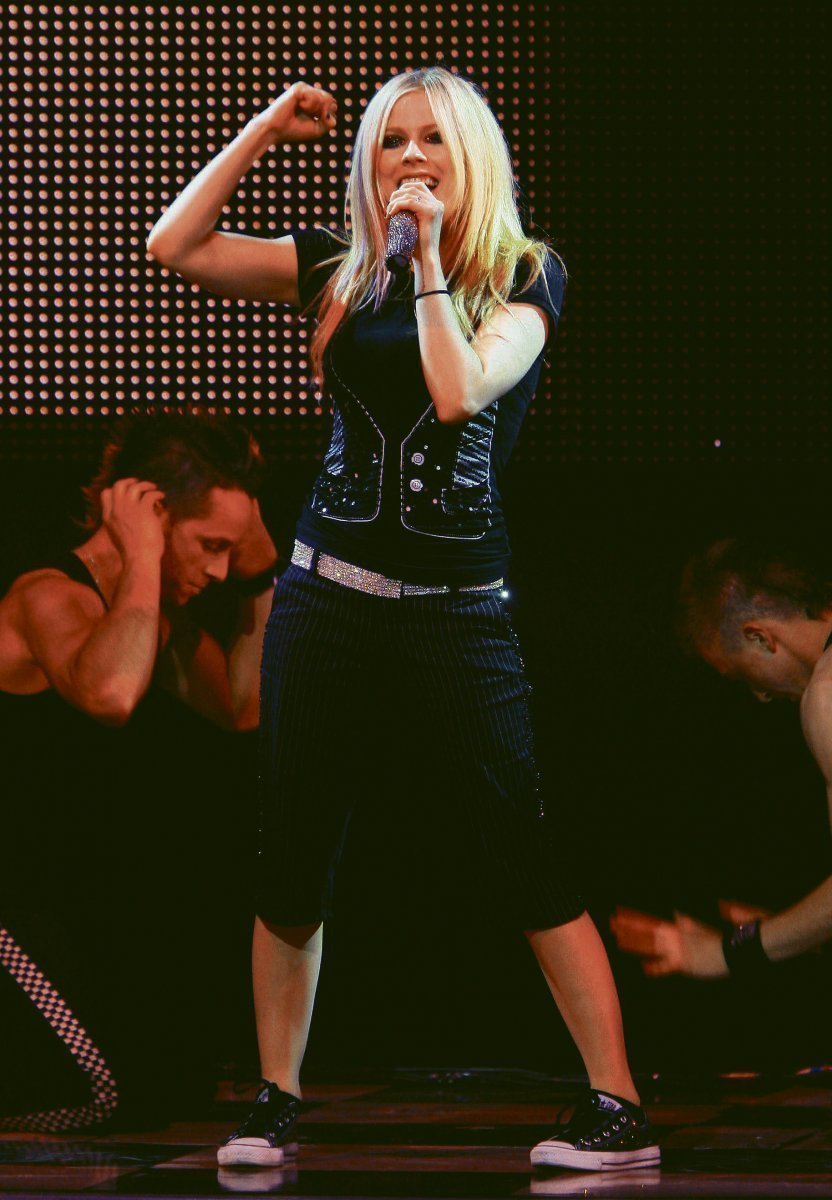 Zpěvačka Avril Lavigne to rozbalí v O2 Aréně