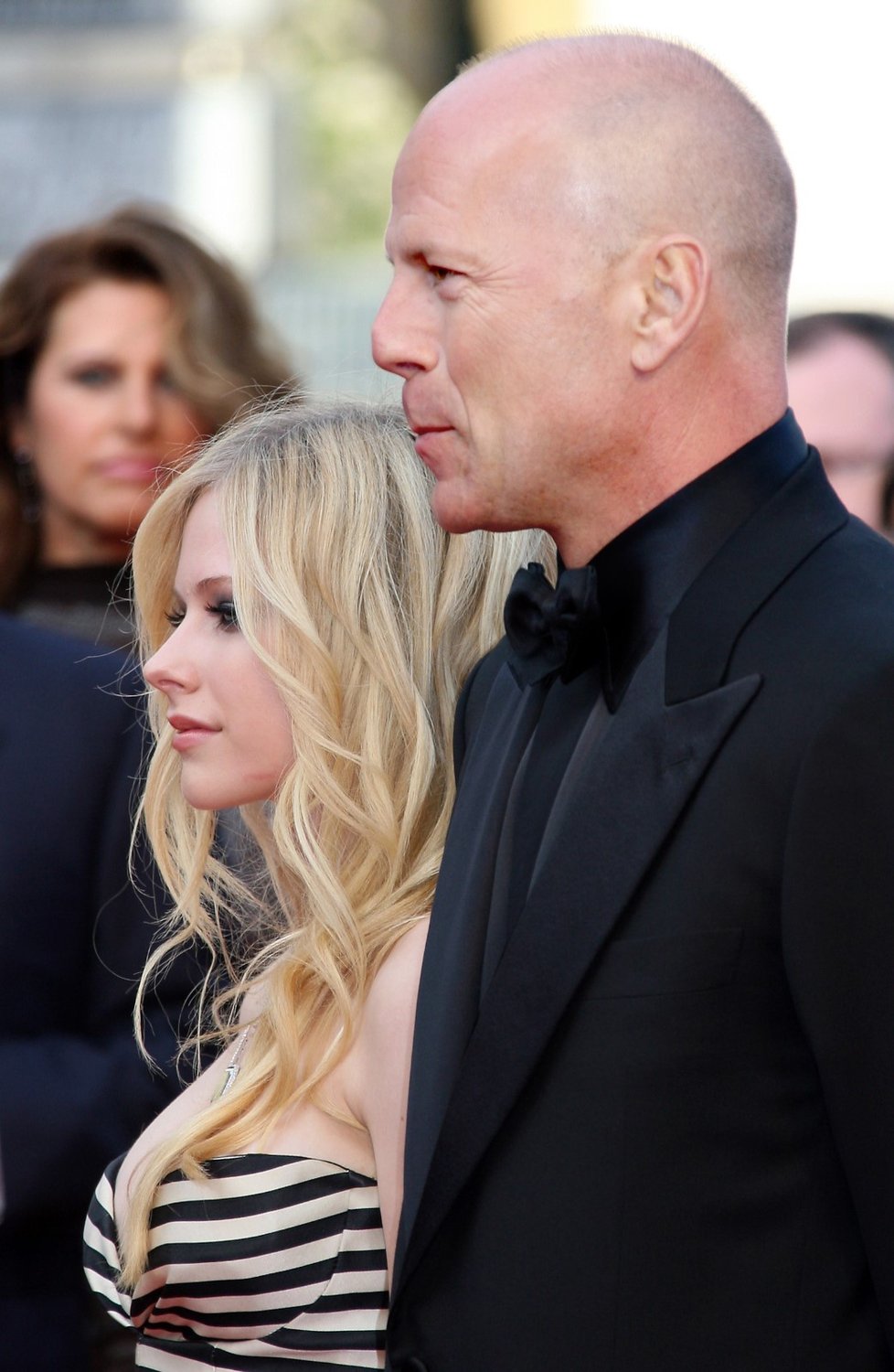 Avril Lavigneová a Bruce Willis