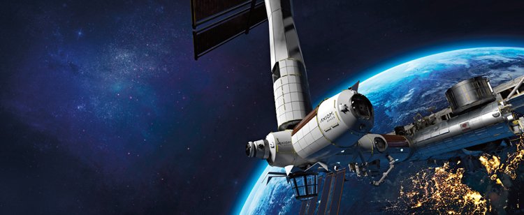AxStation 2028: V roce 2028 by se mohla Axiom stát soběstačnou orbitální stanicí