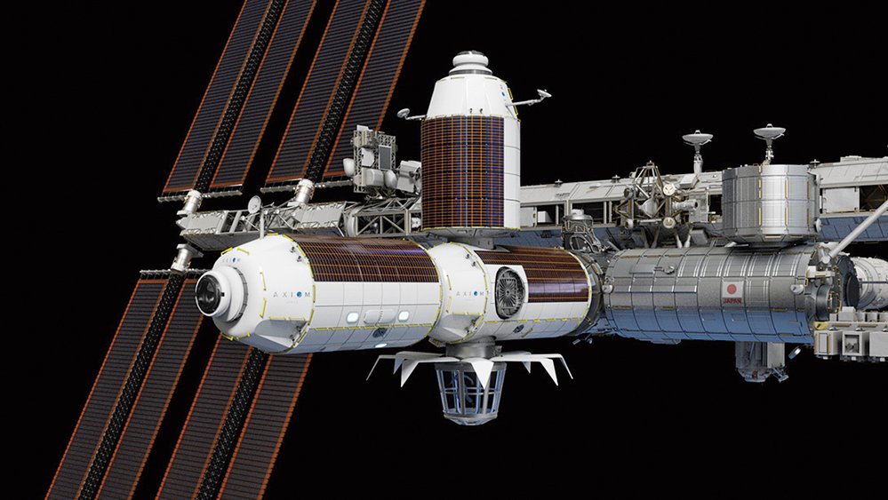 Orbitální stanice firmy Axiom bude postavena u ISS. Před jejím koncem se odpojí