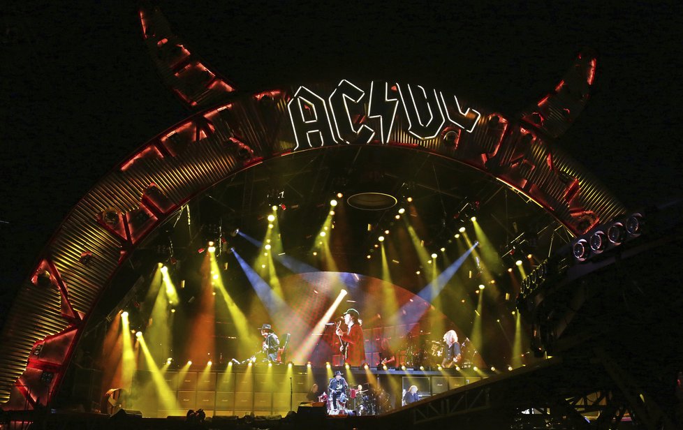 Koncert AC/DC v Lisabonu.