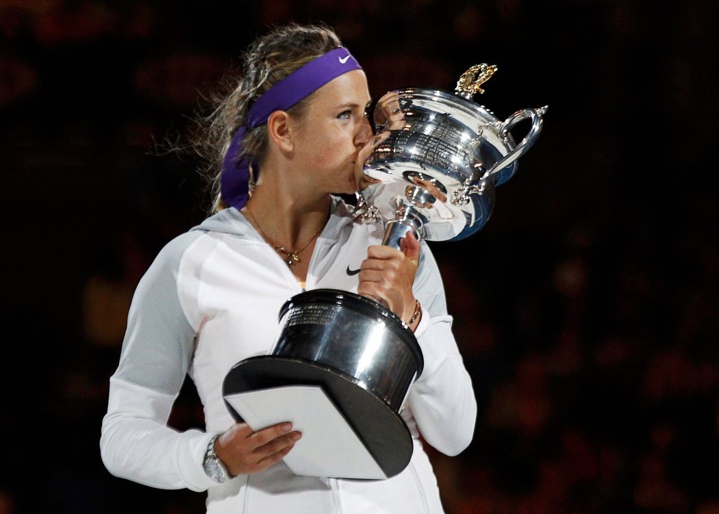 Běloruská tenistka Viktoria Azarenková obhájila titul na Australian Open.