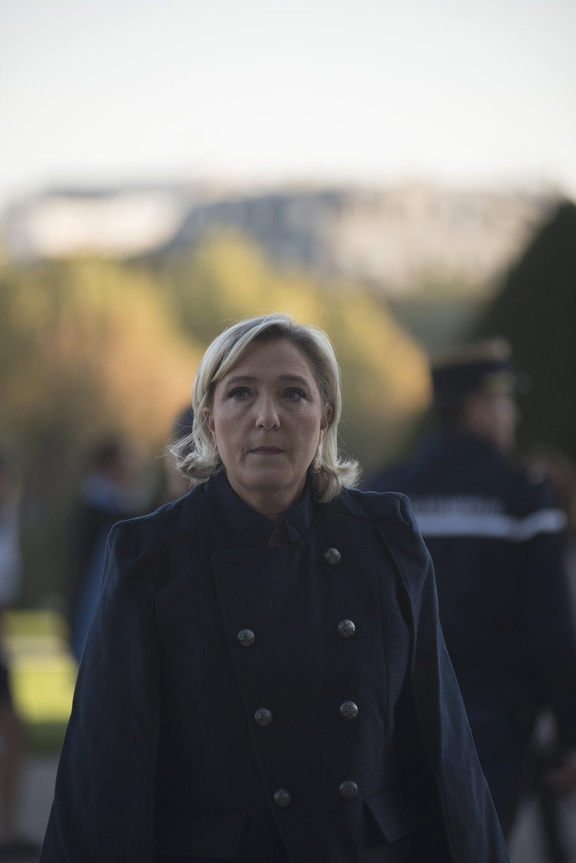Nacionalistka Marine Le-Pen