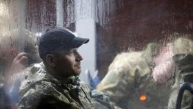 Evakuace Azovstalu: Azovští dorazili do Olenivky (20. 5. 2022).