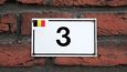 Popisné číslo domu na belgickém území.