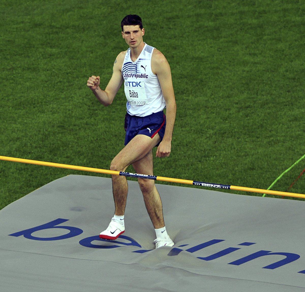Atlet Jaroslav Bába na světovém šampionátu v Berlíně