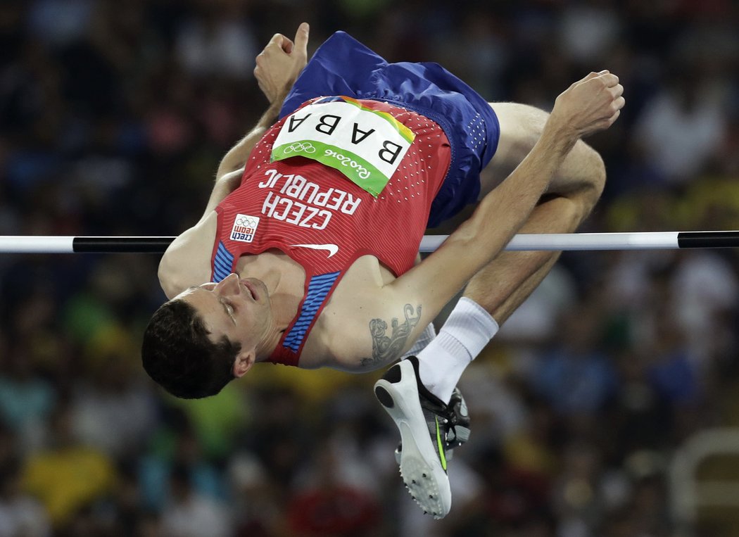 Český výškař Jaroslav Bába bojuje o medaile