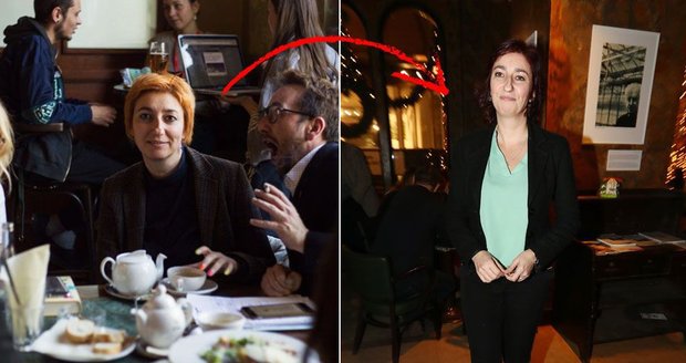 Simona se obarvila na zrzavo.