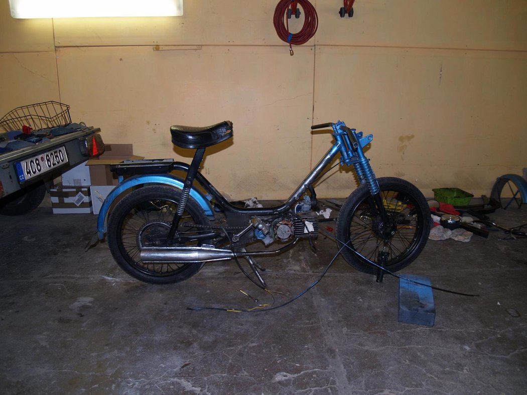 Babetta 210 &#34;Cafe Racer&#34; project