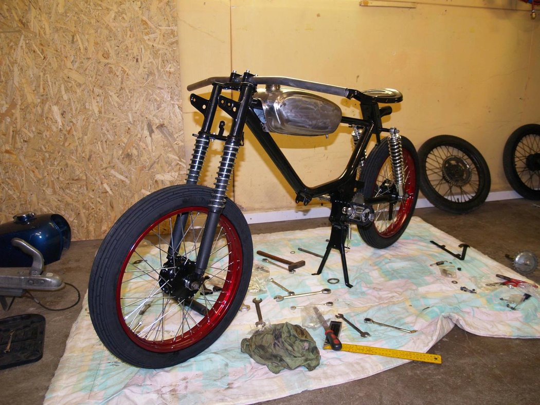 Babetta 210 &#34;Cafe Racer&#34; project