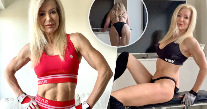 Sexy babička Lesley