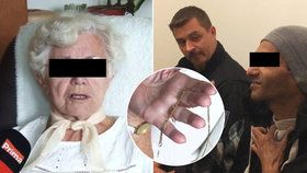 Přepadávač (37) seniorek u soudu: Babička (88), které strhnul řetízek, ho chytila, odsedí si rok 
