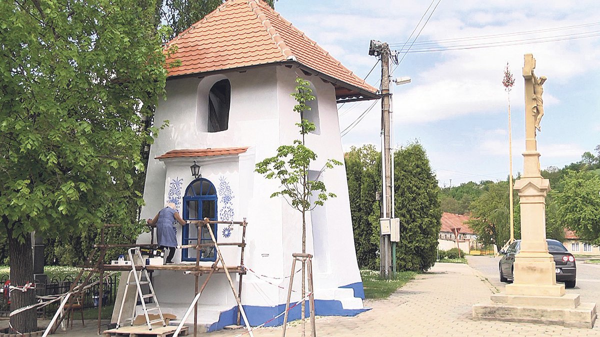 Anežka Kašpárková se stará o kapličku v Louce už 40 let.