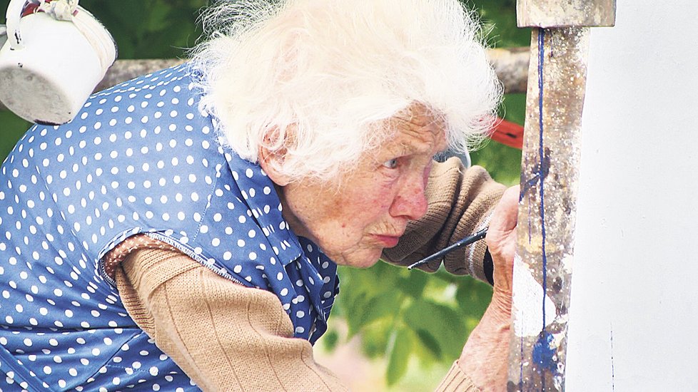 Anežka Kašpárková se starala o kapličku v Louce 40 let.