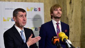 Andrej Babiš uvádí do úřadu Adama Vojtěcha