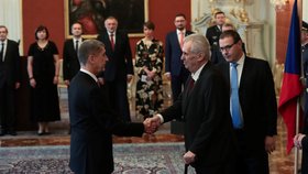 Prezident Miloš Zeman jmenoval ve středu 46 dní po volbách Andreje Babiše premiérem.