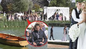 Babiš junior byl přítomen i na svatbě svého otce v roce 2017 na Čapím hnízdě.
