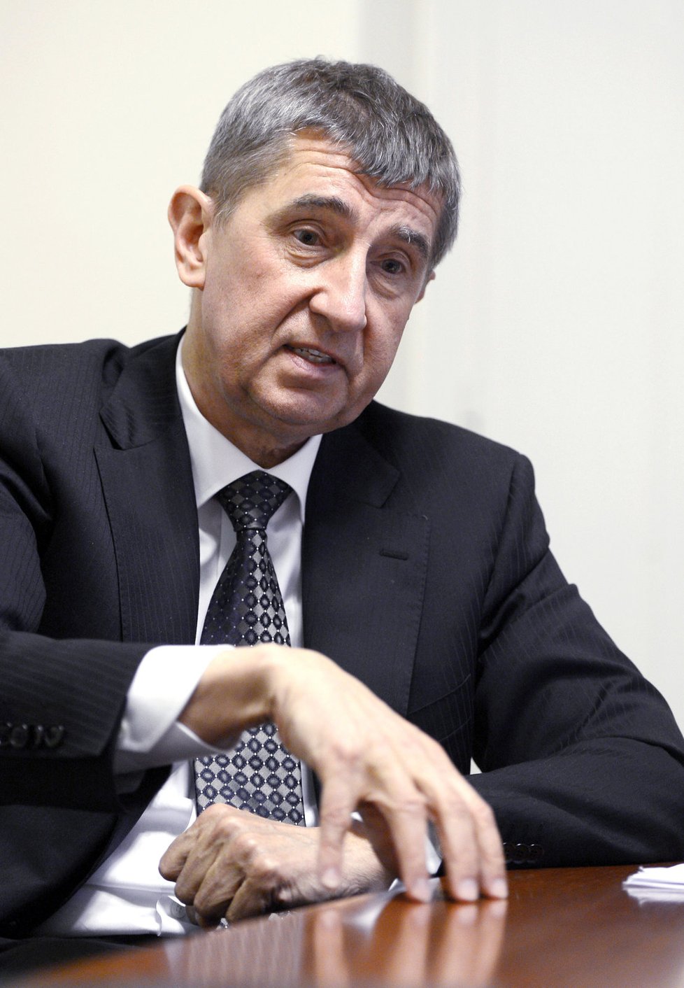 Ministr financí Andrej Babiš