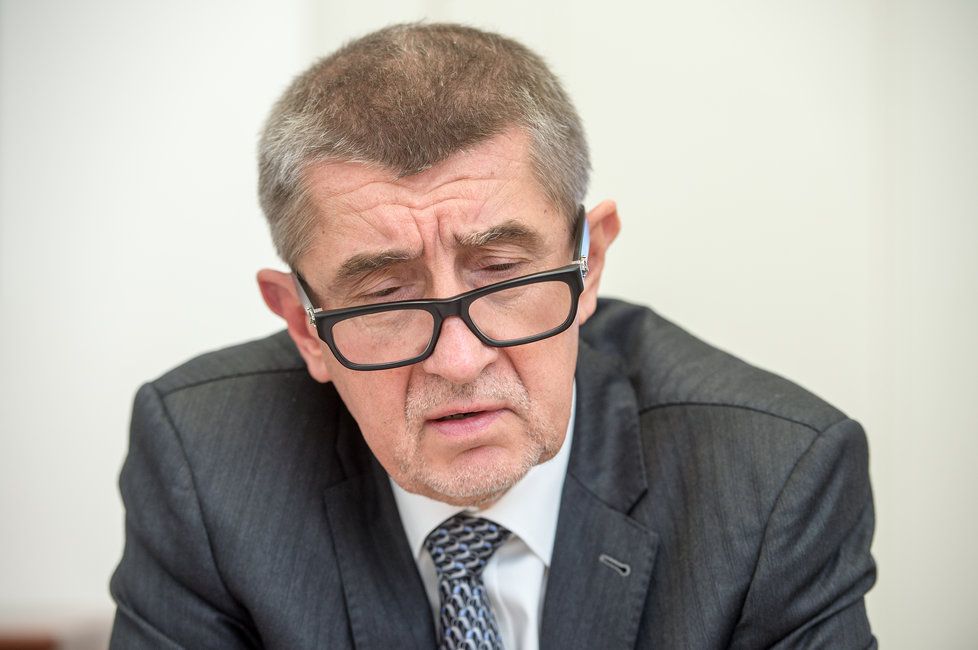 Šéf hnutí ANO Andrej Babiš se zlobí na policii