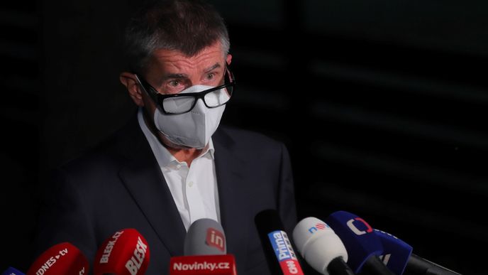 Premiér Andrej Babiš (ANO) okomentoval výsledek voleb (4. 10. 2020)