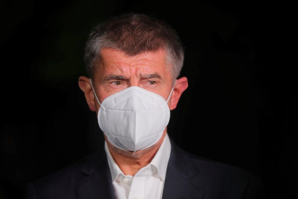 Premiér Andrej Babiš (ANO) okomentoval výsledek voleb (4. 10. 2020).