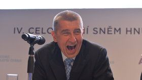 Andrej Babiš obhájil post předsedy ANO na sněmu hnutí.