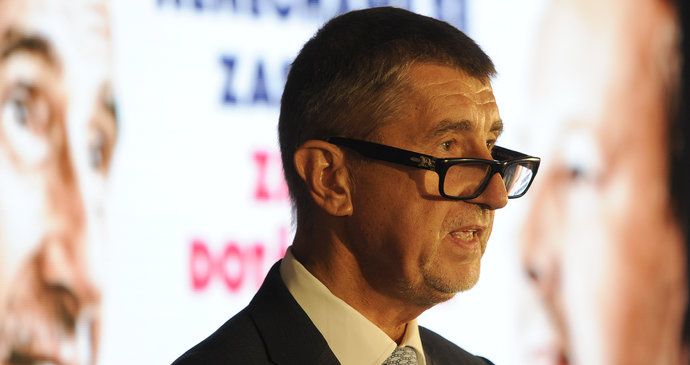 Předseda hnutí ANO Andrej Babiš představil 3. září v Praze program pro parlamentní volby.