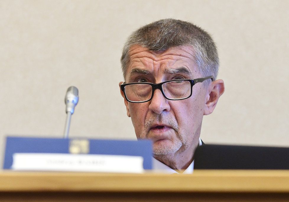 Babiš v poslanecké sněmovně