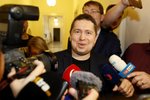 Andrej Babiš mladší u soudu kvůli kauze Čapí hnízdo (16.9.2022)