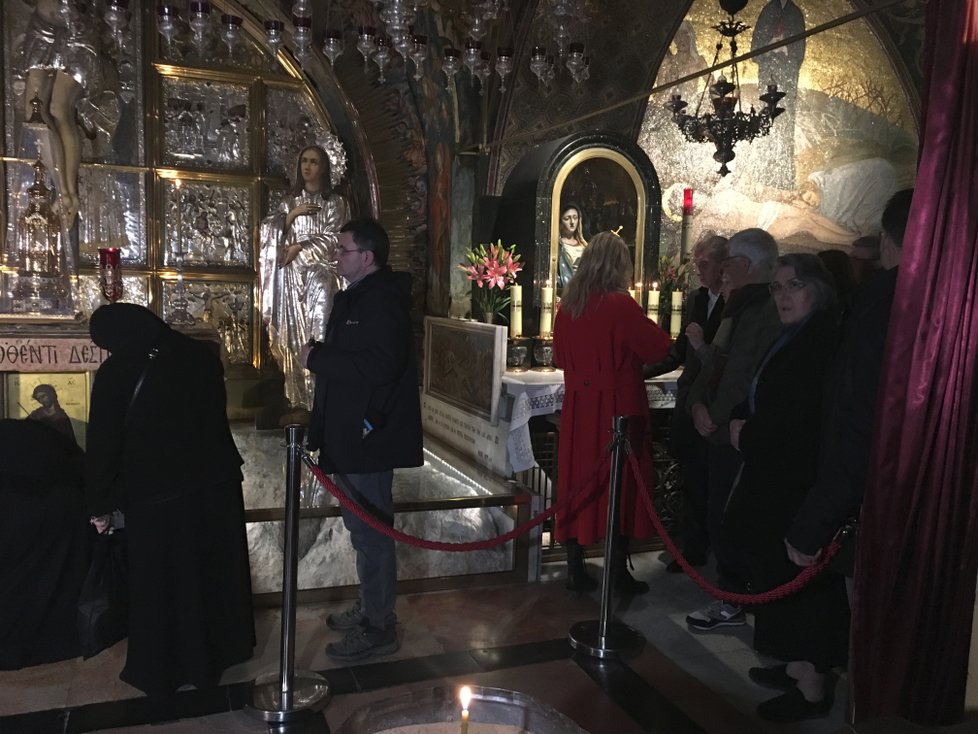 Premiér Andrej Babiš ve Starém městě v Jeruzalémě s manželkou Monikou (19.2.2019)